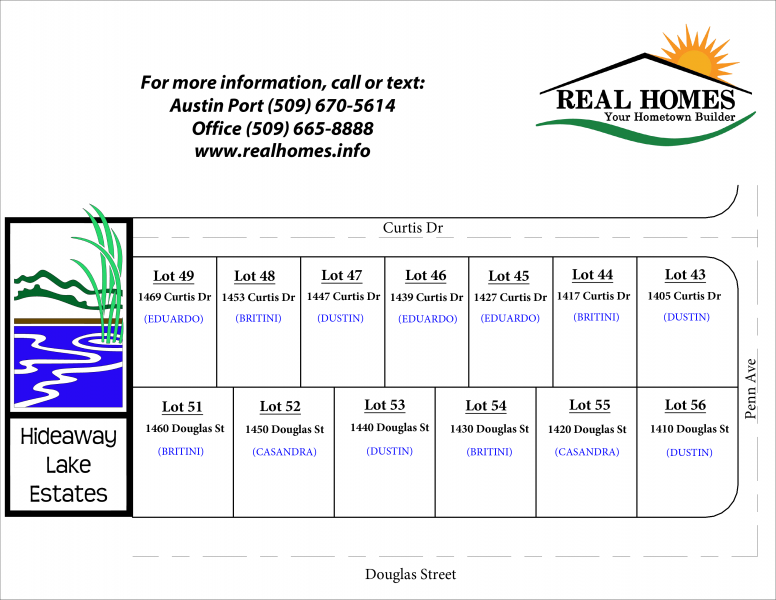 HIDEAWAY LAKE (Phase 5), Rock Island, WA Real Homes