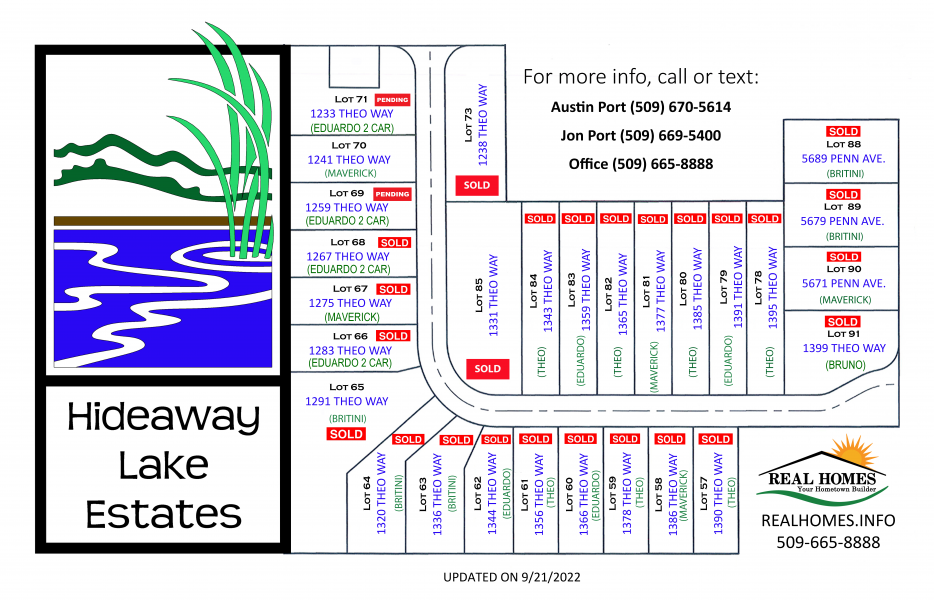 HIDEAWAY LAKE ESTATES, Rock Island, WA Real Homes