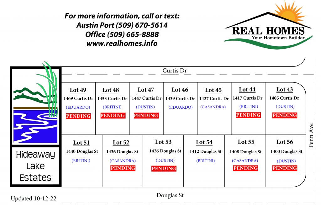 HIDEAWAY LAKE ESTATES, Rock Island, WA Real Homes